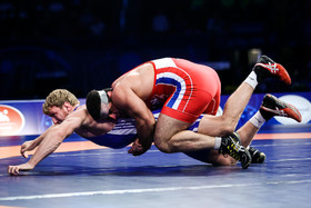 فینال روز نخست مسابقات کشتی فرنگی قهرمانی جهان - لاس‌وگاس